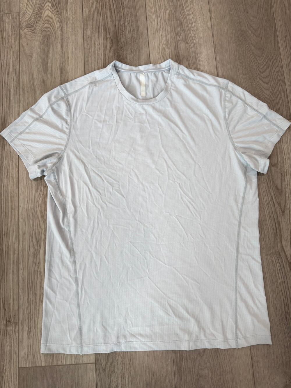 Ten Thousand Active Lightweight Men's Running Gym Training Shirt Gray Large
